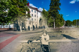 Read more about the article «Калі на сучасным фота праступае чорна-белы твар тваёй мамы – гэта неверагодна». Бабруйчанка стварае калажы са старых і новых здымкаў