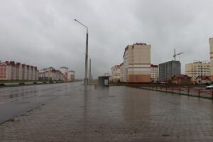 Касмічныя пейзажы Бабруйска