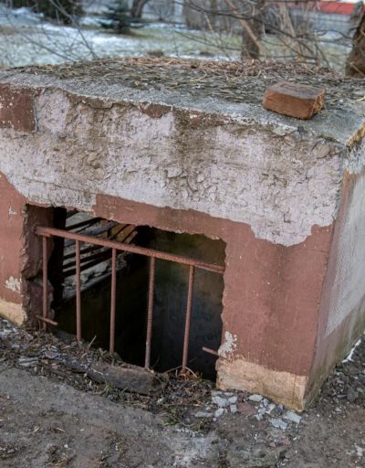 Сховішча каля кавярні «Любімае месца». Фота: 1387.io