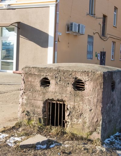 Сховішча ў двары па вуліцы Мінскай, 56. Фота: 1387.io