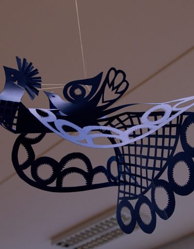 Выстава выцінанак Любові Гарбар.