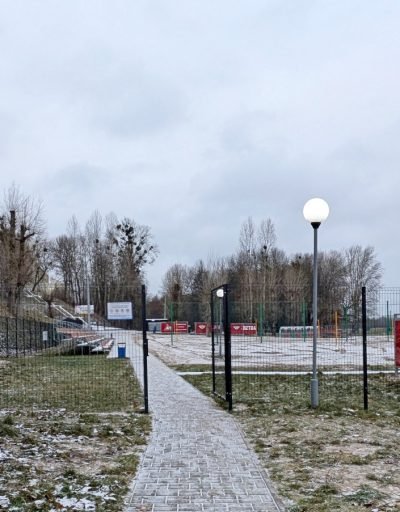 Плот на пляжы каля санаторыя ім. Леніна. Фота: bobr.by