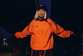 Скрыншот з кліпу песні "Процьма". Крыніца: Youtube