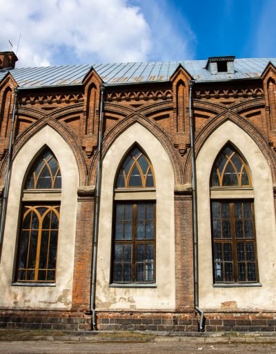 Касцёл Беззаганнага Зачацця Найсвяцейшай Панны Марыі. Красавік 2022 году. Фота: 1387.io